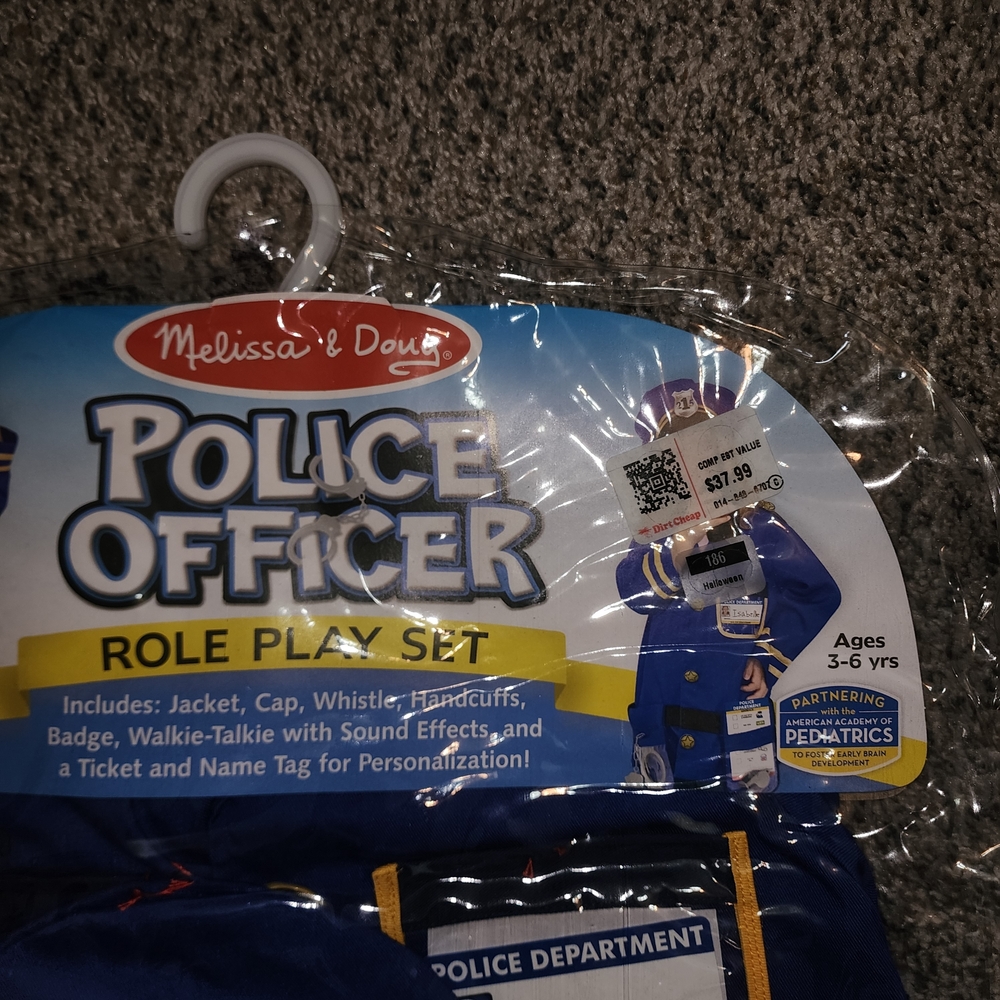 Melissa & Doug Police Officer Role Play Set